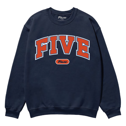 FIVE Navy Crewneck