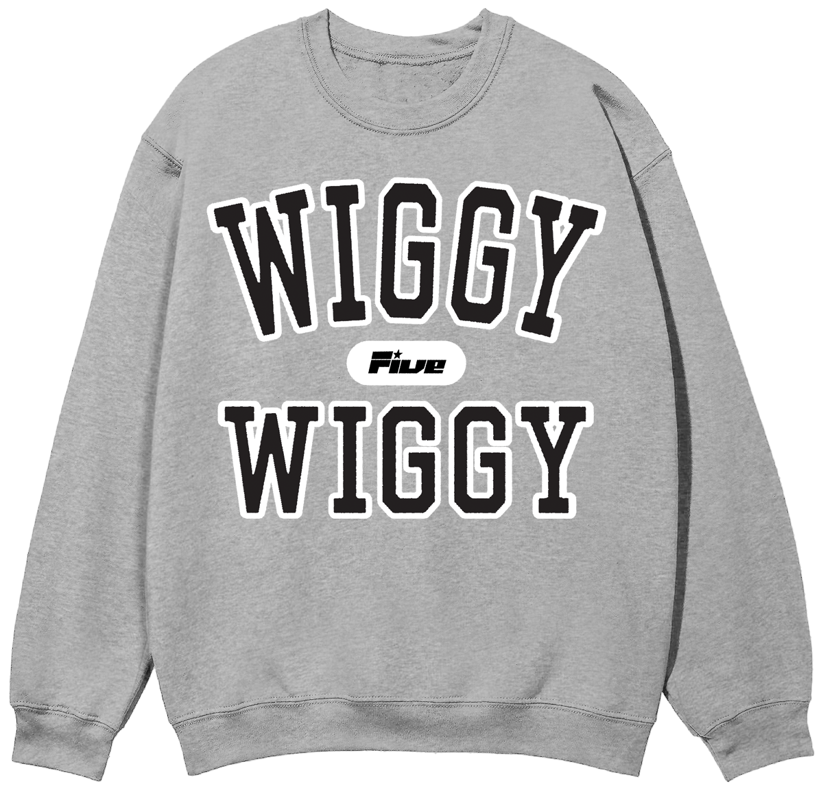 Wiggy Wiggy Grey Crewneck