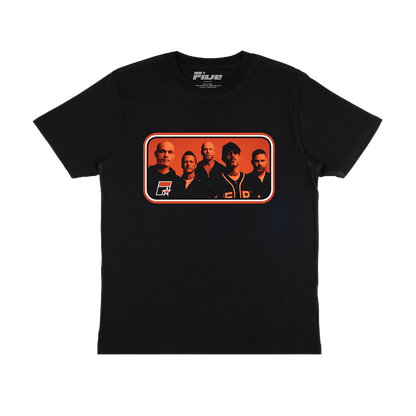 Stripe Photo Dateback 2026 Black Tee