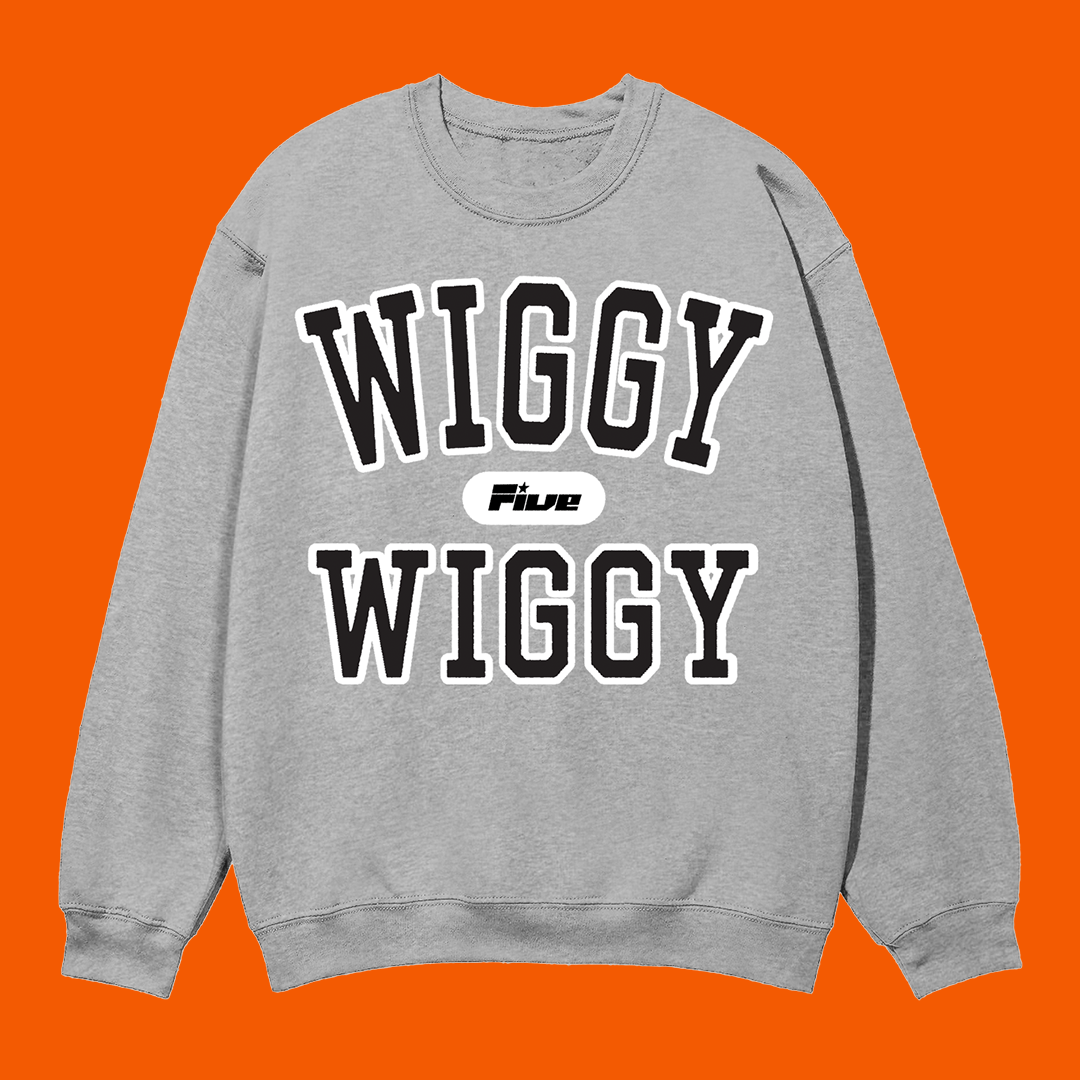 Wiggy Wiggy Grey Crewneck